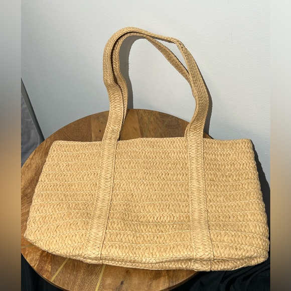 Draper James Raffia Tote bag - Picture 2 of 5
